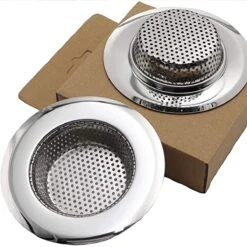 Luxe RVS Gootsteen Zeef Ø80 - 90mm - Gootsteenstop - Afvoerzeef - Korfplug - Gootsteenbakje -Schoonmaakartikelen Winkel 1200x1200 889