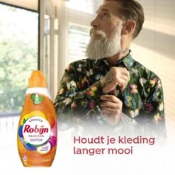 Robijn Klein & Krachtig Color Vloeibaar Wasmiddel - 8 X 19 Wasbeurten - Voordeelverpakking -Schoonmaakartikelen Winkel 1200x1200 89