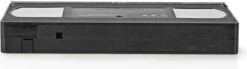 Nedis VHS-Reinigingscassette - 20 Ml - VHS-Koppen - Zwart -Schoonmaakartikelen Winkel 1200x333