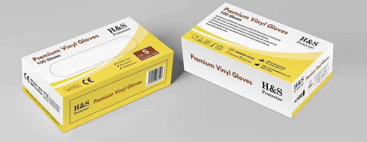 Wegwerp Handschoenen - Vinyl Handschoenen - Wit - Poedervrij - Maat L - Doos 100 Stuks 3 Wegwerp Handschoenen - Vinyl Handschoenen - Wit - Poedervrij - Maat L - Doos 100 Stuks