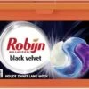 Robijn Black Velvet 3 In 1 Wascapsules Speciaal Voor De Zwarte Was - 29 Wasbeurten -Schoonmaakartikelen Winkel 1200x553