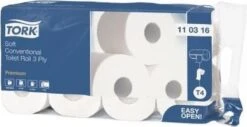 Tork Traditioneel Toiletpapier 3-laags Wit 250 Vel T4 Premium -Schoonmaakartikelen Winkel 1200x617 1