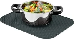 Alpina Afdruipmat - Droogmat - Siliconen - 26,5x34,5 Cm - Grijs -Schoonmaakartikelen Winkel 1200x642