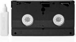 Nedis VHS-Reinigingscassette - 20 Ml - VHS-Koppen - Zwart -Schoonmaakartikelen Winkel 1200x664 1
