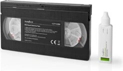 Nedis VHS-Reinigingscassette - 20 Ml - VHS-Koppen - Zwart -Schoonmaakartikelen Winkel 1200x696 1