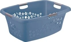 Rotho Wasmand Flowers 65 X 48 X 26 Cm - 50 L Kunststof Blauw 9 Rotho Wasmand Flowers 65 X 48 X 26 Cm - 50 L Kunststof Blauw -Schoonmaakartikelen Winkel 1200x703 2