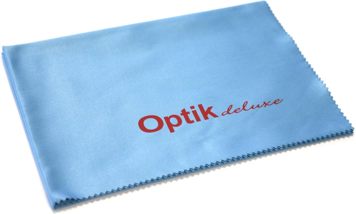 Optik- Deluxe- XXL-Microvezeldoek – Brillenpoetsdoek – Microvezeldoek Voor Brillen En Telefoon – XXL Formaat – 40CM X 40 CM 3 Optik- Deluxe- XXL-Microvezeldoek – Brillenpoetsdoek – Microvezeldoek Voor Brillen En Telefoon – XXL Formaat – 40CM X 40 CM