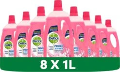 Dettol - Power & Fresh - Allesreiniger - Kersenbloesem - 8 X 1 Liter 12 Dettol - Power & Fresh - Allesreiniger - Kersenbloesem - 8 X 1 Liter -Schoonmaakartikelen Winkel 1200x726 1