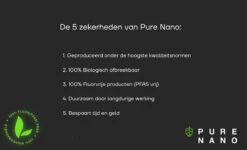 PURE NANO Glas - Nano Coating Voor 5 Jaar Heldere Ramen Met Minder Schoonmaakwerk - 250 Ml -Schoonmaakartikelen Winkel 1200x730 1