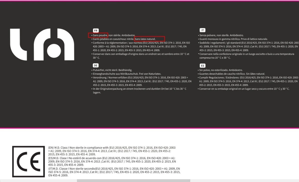 Intco Nitril Handschoenen - Latex Vrij - Zwart - 100 Stuks - Maat Medium 5 Intco Nitril Handschoenen - Latex Vrij - Zwart - 100 Stuks - Maat Medium - Afbeelding 3