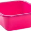 Kunststof Teiltje/afwasbak Vierkant 10 Liter Roze - Afmetingen 36 X 34 X 15 Cm - Huishouden -Schoonmaakartikelen Winkel 1200x736