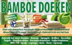 Merkloos Bamboe Dubbele Set + 1 EXTRA Doek. Wonderdoeken - Microvezeldoeken - Raamdoeken - Droogdoeken -Schoonmaakartikelen Winkel 1200x756 2