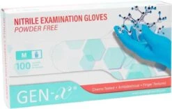 Gen-X Nitril Handschoenen | Handschoenen Wegwerp | Medisch | 100 PCS | Maat XL -Schoonmaakartikelen Winkel 1200x758 1