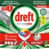 Dreft Platinum Plus All In One - Vaatwastabletten - Citroen - Voordeelverpakking 5 X 16 Stuks -Schoonmaakartikelen Winkel 1200x767