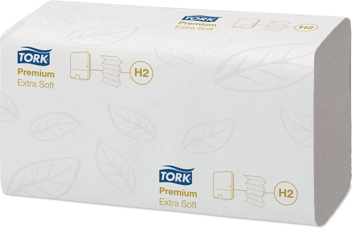 Tork Handdoekpapier Intervouw Super-soft 2-laags 2100 Vel 19 Tork Handdoekpapier Intervouw Super-soft 2-laags 2100 Vel - Afbeelding 17