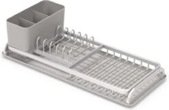 Brabantia SinkSide Afdruiprek Compact - Mid Grey -Schoonmaakartikelen Winkel 1200x781