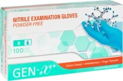 Gen-X Nitril Handschoenen | Handschoenen Wegwerp | Medisch | 100 PCS | Maat XL -Schoonmaakartikelen Winkel 1200x785 2