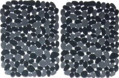 Merkloos Papillon - Gootsteenmat - 40x30 Cm - Kiezels Zwart 9 Merkloos Papillon - Gootsteenmat - 40x30 Cm - Kiezels Zwart -Schoonmaakartikelen Winkel 1200x786