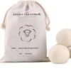 Geniet Van Gemak® | Herbruikbare Wollen Drogerballen | Wasbollen | Schaapswol | Duurzame En Energiebesparende Wasballen | 6 XL Drogerballen -Schoonmaakartikelen Winkel 1200x789