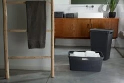 Curver Jute Wasmand Met Deksel - 58L - Donkergrijs -Schoonmaakartikelen Winkel 1200x800 41