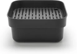 Brabantia SinkSide Afwasbak Vierkant - Met Afdruipschaal - Dark Grey -Schoonmaakartikelen Winkel 1200x843 1