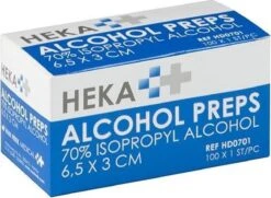 HEKA Alcoholdoekjes - 100 Stuks 9 HEKA Alcoholdoekjes - 100 Stuks -Schoonmaakartikelen Winkel 1200x881 2