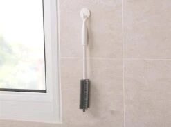 Merkloos Flessenborstel - Siliconen - Schoonmaak - Baby - Bidon - Dopper - Flessen - Reiniger - Wit - Grijs - Glazen - Borstel -Schoonmaakartikelen Winkel 1200x891 3