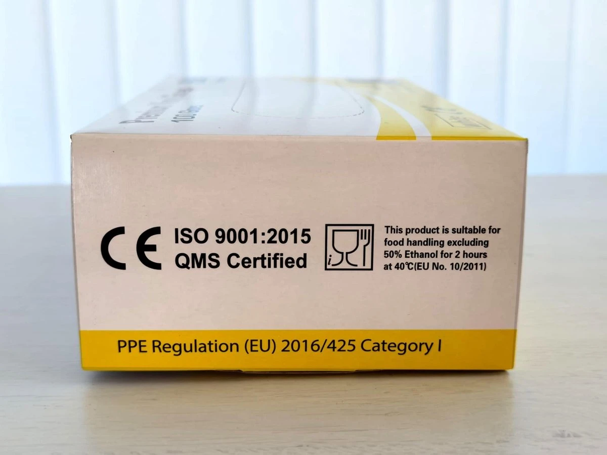 Wegwerp Handschoenen - Vinyl Handschoenen - Wit - Poedervrij - Maat L - Doos 100 Stuks 7 Wegwerp Handschoenen - Vinyl Handschoenen - Wit - Poedervrij - Maat L - Doos 100 Stuks - Afbeelding 5