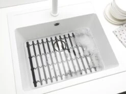 Brabantia SinkSide Gootsteenmat - Dark Grey 15 Brabantia SinkSide Gootsteenmat - Dark Grey -Schoonmaakartikelen Winkel 1200x900 5