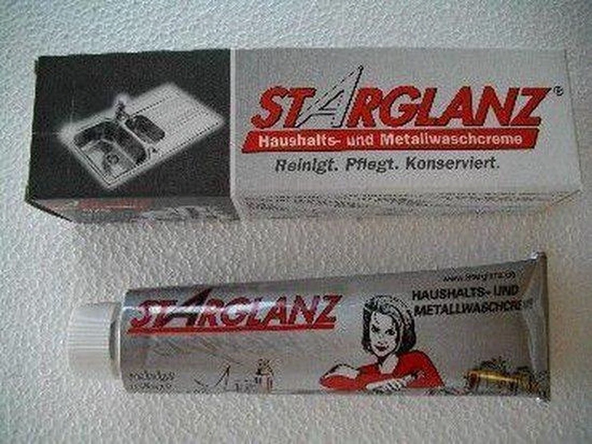 STARGLANZ 150 Ml - RVS Reiniger - Professioneel - Poetsmiddel 3 STARGLANZ 150 Ml - RVS Reiniger - Professioneel - Poetsmiddel