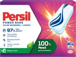 Persil® Persil Power Bars Kleur Wasmiddel - Voordeelverpakking - 9 X 16 Wasbeurten -Schoonmaakartikelen Winkel 1200x904 1