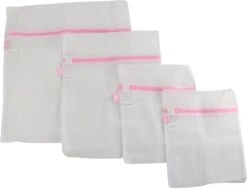 Merkloos Orange85 Waszakken 4 Stuks - 4 Maten - Lingerie - Bh - Schoenen - Schoenen -Schoonmaakartikelen Winkel 1200x912 1