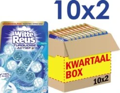 Witte Reus Turquoise Actief Toiletblok WC Blokjes Voordeelverpakking - 20 Stuks -Schoonmaakartikelen Winkel 1200x931 1