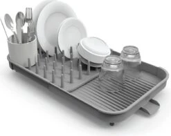 Afdruiprek Uitschuifbaar, Grijs - Joseph Joseph | Duo -Schoonmaakartikelen Winkel 1200x955 1