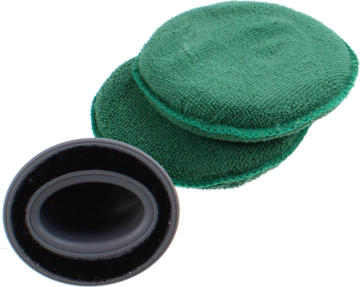 Turtle Wax X7132td Poetspad Grip It - 3 Stuks - Wax Aanbreng - Polijstpad Met Handvat - Schoonmaakspons Auto 4 Turtle Wax X7132td Poetspad Grip It - 3 Stuks - Wax Aanbreng - Polijstpad Met Handvat - Schoonmaakspons Auto - Afbeelding 2