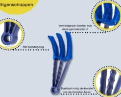 Merkloos Jaloezie Reiniger Plumeau - Jaloezie Stoffer - Lamellen Reiniger - Stof Verwijderen - Lamellen Stofvrij -Schoonmaakartikelen Winkel 1200x959 3