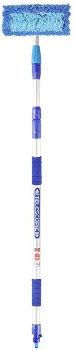 PROPLUS Pro Plus Wasborstel - Heavy Duty - Telescopische Steel - Uitschuifbaar Tot 3 Meter -Schoonmaakartikelen Winkel 254x1200