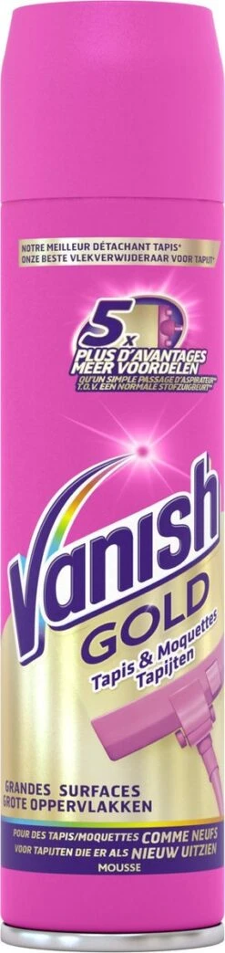 Vanish Gold Mousse Voor Tapijt Vlekkenverwijderaar - 600 Ml 13 Vanish Gold Mousse Voor Tapijt Vlekkenverwijderaar - 600 Ml -Schoonmaakartikelen Winkel 284x1200 3