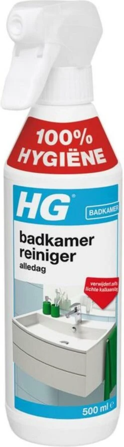 HG Badkamerreiniger Alledag - 500ml - Verwijdert Zeepresten, Huidvetten En Lichte Kalkaanslag -Schoonmaakartikelen Winkel 333x1200 1