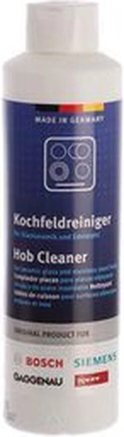 Bosch / Siemens Kookplaat Reiniger - 250 Ml -Schoonmaakartikelen Winkel 342x1200