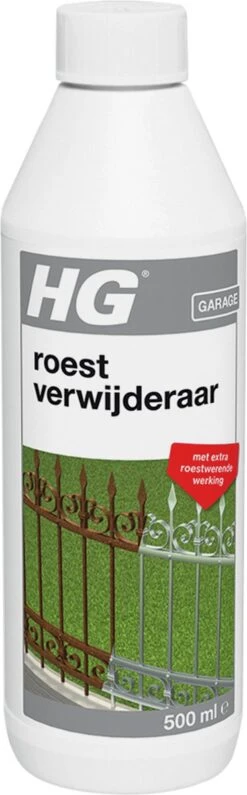 HG Roestverwijderaar - 500 Ml - Verwijdert Roest Zonder Schuren - Roestwerende Werking -Schoonmaakartikelen Winkel 373x1200 3