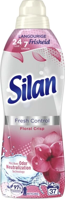 Silan Floral Crisp Wasverzachter - 6 X 37 Wasbeurten - Voordeelverpakking -Schoonmaakartikelen Winkel 392x1200 1