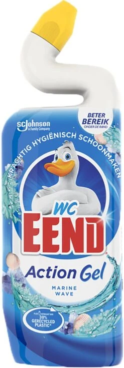 6x WC Eend Toiletreiniger Marine Wave 750 Ml -Schoonmaakartikelen Winkel 403x1200