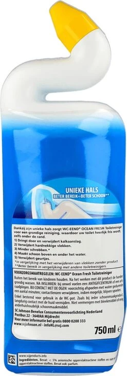 6x WC Eend Toiletreiniger Marine Wave 750 Ml -Schoonmaakartikelen Winkel 405x1200 2