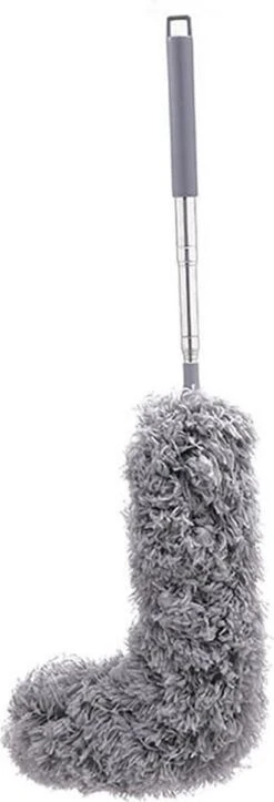 7Style Collection - Microvezel Plumeau Met Uitschuifbare Telescoopsteel Tot 280 CM - Ragebol RVS -Schoonmaakartikelen Winkel 410x1200