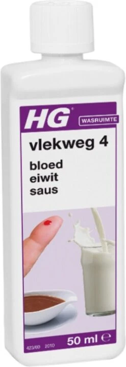 HG Vlekweg 4 - 50ml - Voor Onder Andere Saus En Kruiden -Schoonmaakartikelen Winkel 412x1200 1