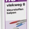 HG Vlekweg 6 - 50ml- Voor O.a. Vlekken Van Ballpoint & Hardnekkige Kleurstoffen -Schoonmaakartikelen Winkel 412x1200