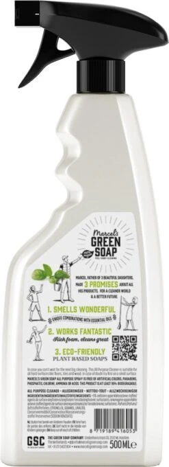 Marcel's Green Soap Allesreiniger Spray Basilicum & Vertivert Gras - 6 X 500 Ml 13 Marcel's Green Soap Allesreiniger Spray Basilicum & Vertivert Gras - 6 X 500 Ml -Schoonmaakartikelen Winkel 436x1200 1