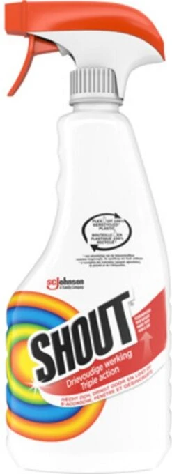 Mr Muscle Shout Vlekkenoplosser Triple Action - Spray - 2 X 500 Ml 9 Mr Muscle Shout Vlekkenoplosser Triple Action - Spray - 2 X 500 Ml -Schoonmaakartikelen Winkel 436x1200