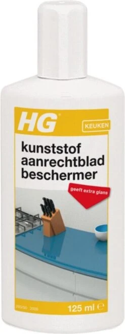HG Kunststof Aanrechtbladbeschermer - 125ml - Voor Kunststof Oppervlakken -Schoonmaakartikelen Winkel 450x1200